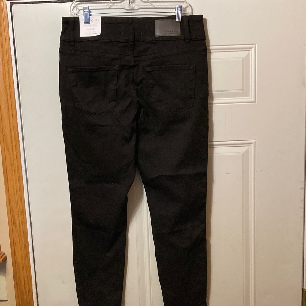 Tahari Classic Black Pants 12P‎ NWT